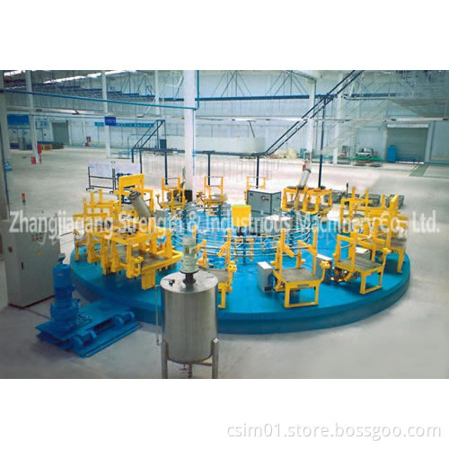 RT Series Rotary Table PU Foaming Line